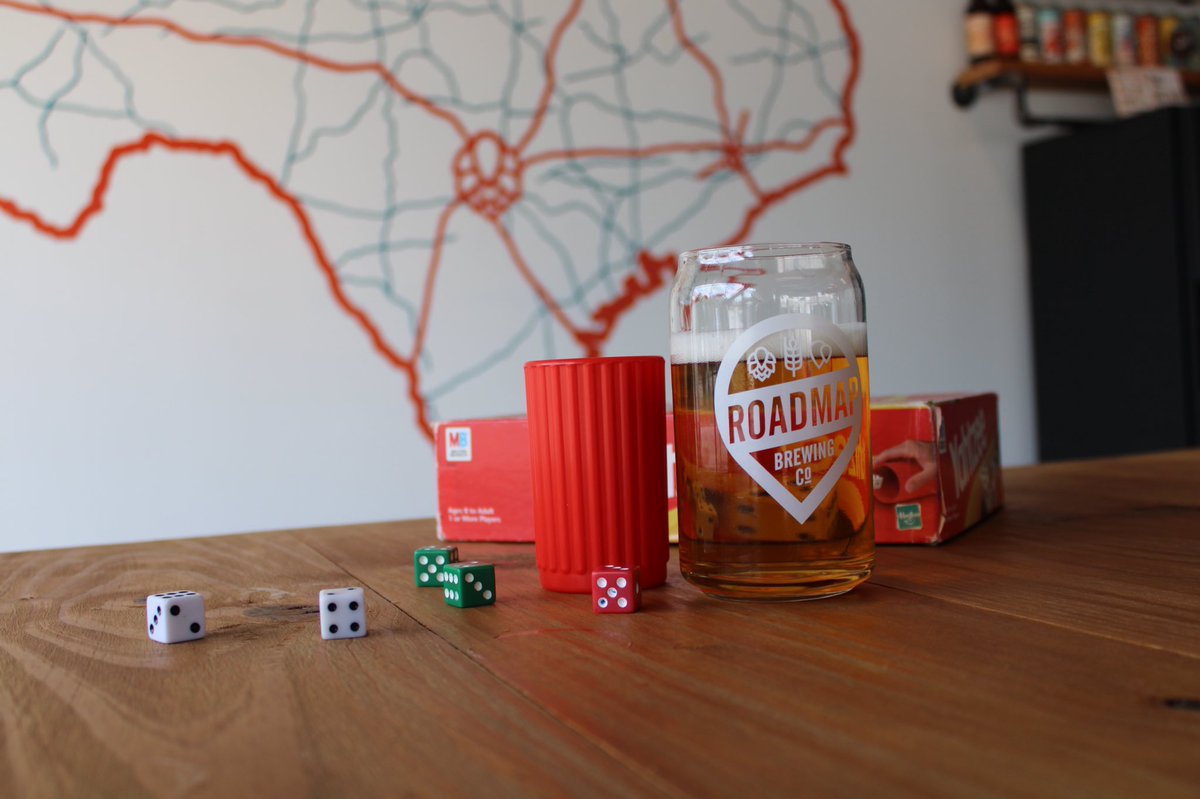 RoadmapBrewing's tweet photo. 𝐘𝐀𝐇𝐓𝐙𝐄𝐄!!!  Perfect way to spend your #SundayFunday? Stop by the brewery, drink a few beers and play a few games.
.
Don’t forget your Crowlers for all your Labor Day cookouts (WE ARE OPEN TOMORROW NOON-8)
#RoadmapBrewing #LaborDayWeekend 
#DrinkLocal #CraftBeer https://t.co/d30nNNZcQV