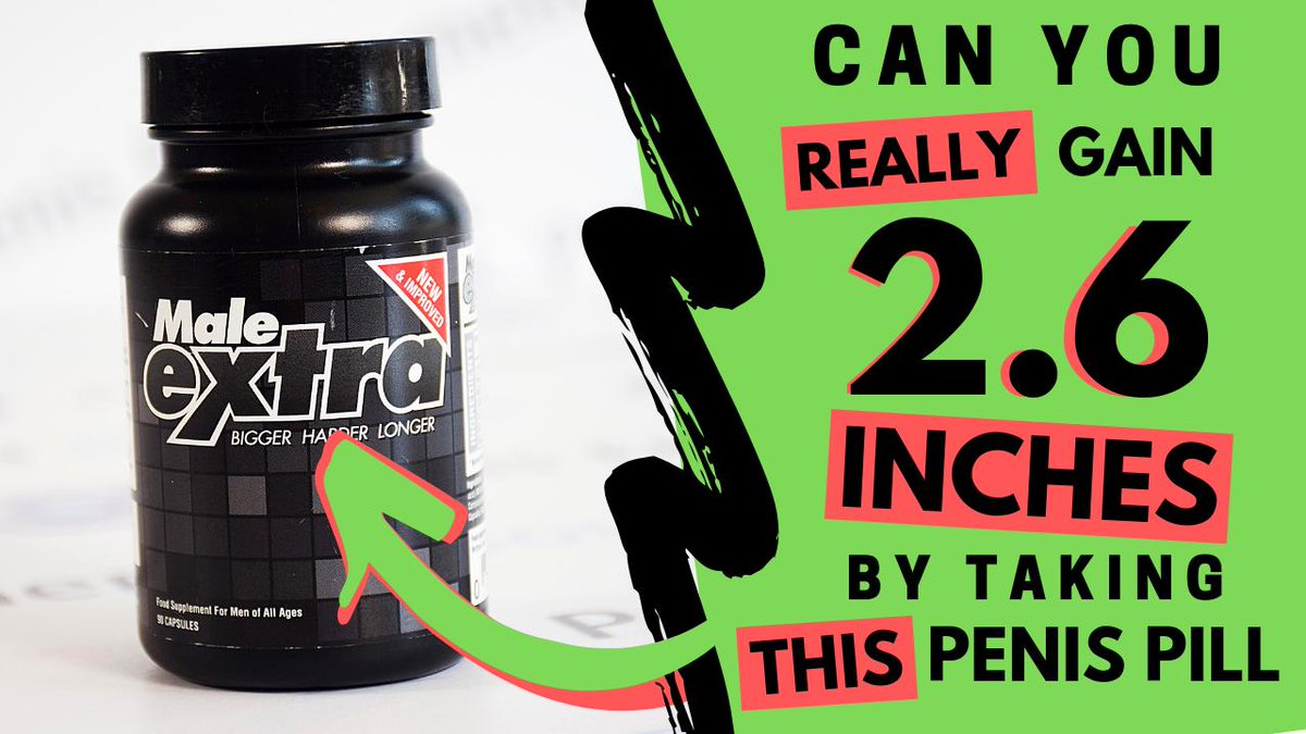 Can Male Extra actually increase the size of your penis by 2.6 inches? Watch my in-depth Male Extra review to find out exactly what this male enhancement pill really can and can't do! youtube.com/watch?v=Xwk_R9…