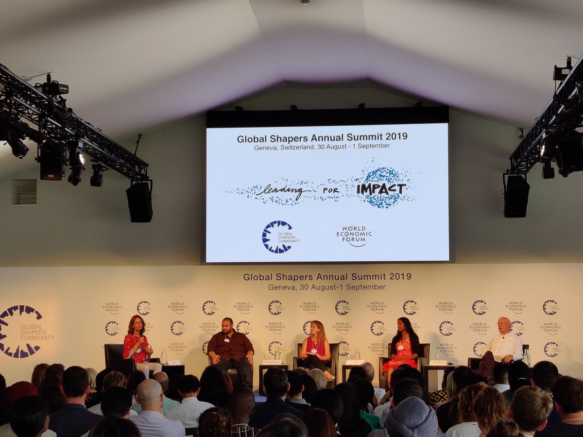 When a Summit that starts with having youth in the opening plenary and ends with having youth in it and continues to have them in between - I feel their is hope for a better world❤️
Closing plenary be like talking about mental health and education. 
#ShapersSummit 
#wef