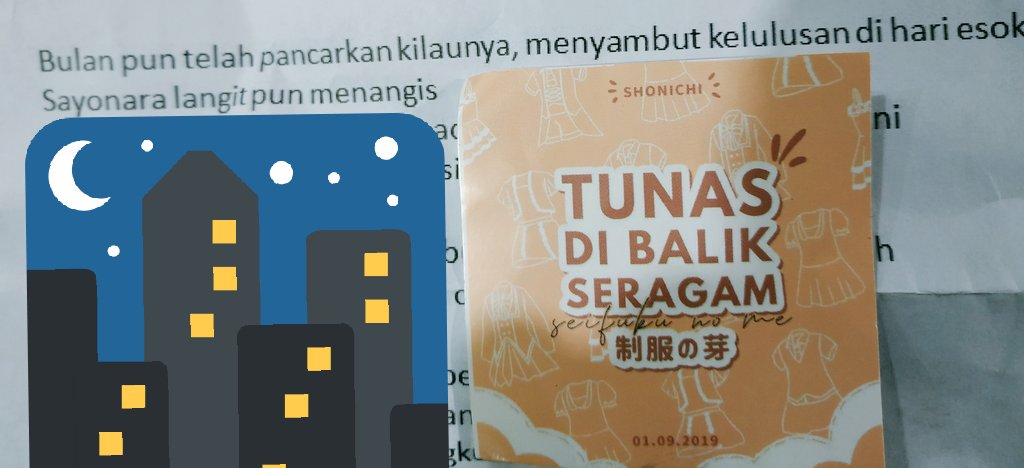 Bulan pun telah pancarkan kilaunya, menyambut kelulusan dihari esok.
Sayonara <a href="/Vanka_JKT48/">KakThalia</a> langit pun menangis.
~ketemu lagi minggu depan.