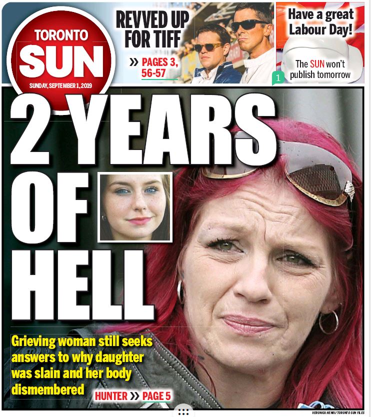 Toronto Sun Front Page Toronto Sun Don T Miss Today S Toronto Sun Here S Our Front Page Story