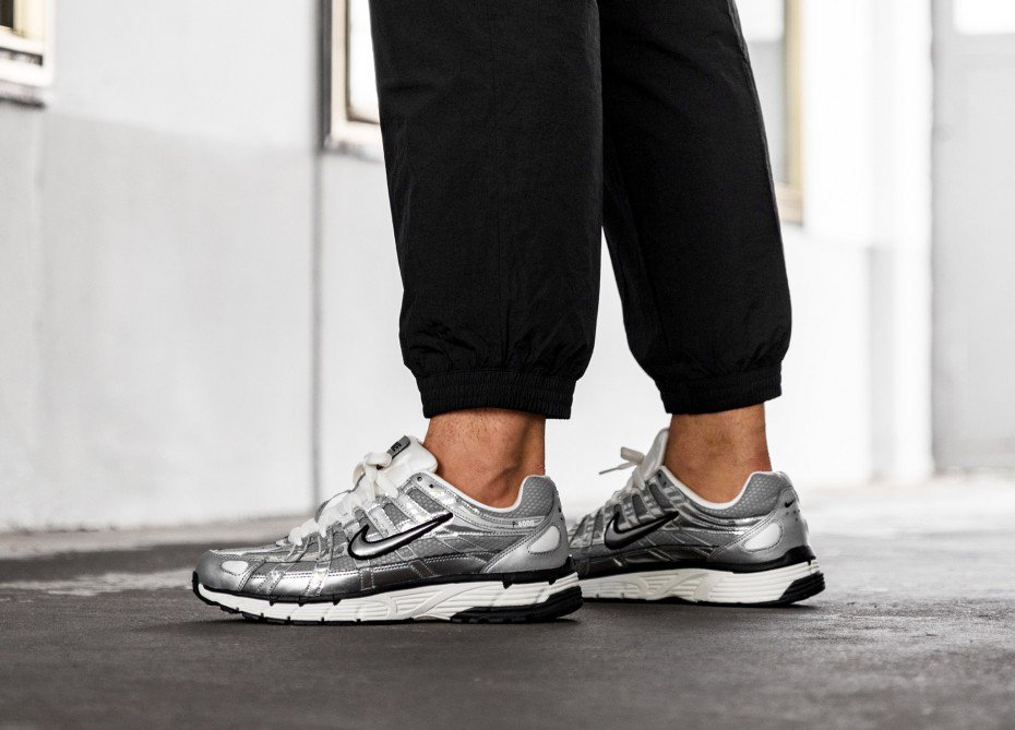 nike p 6000 metallic silver sail
