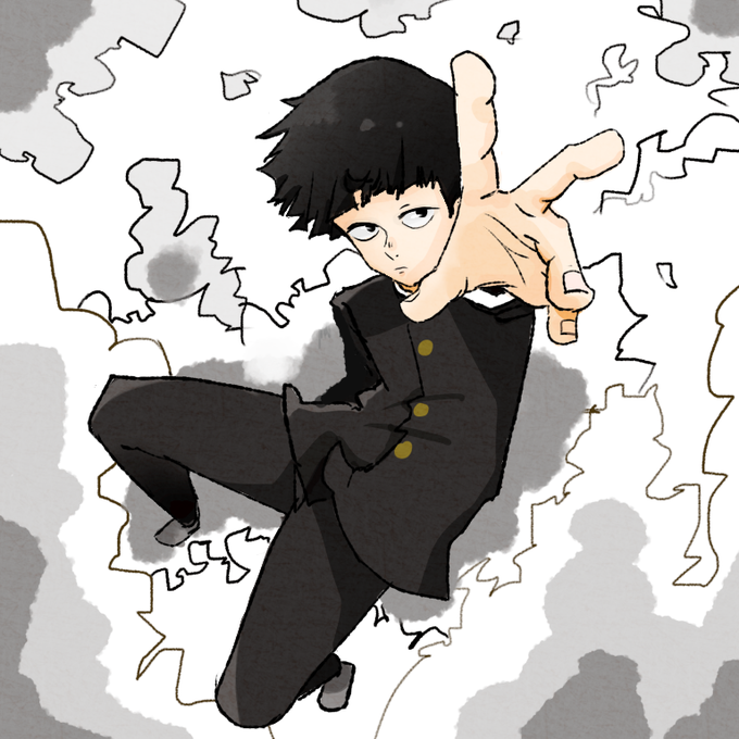 モブサイコ100のtwitterイラスト検索結果 古い順