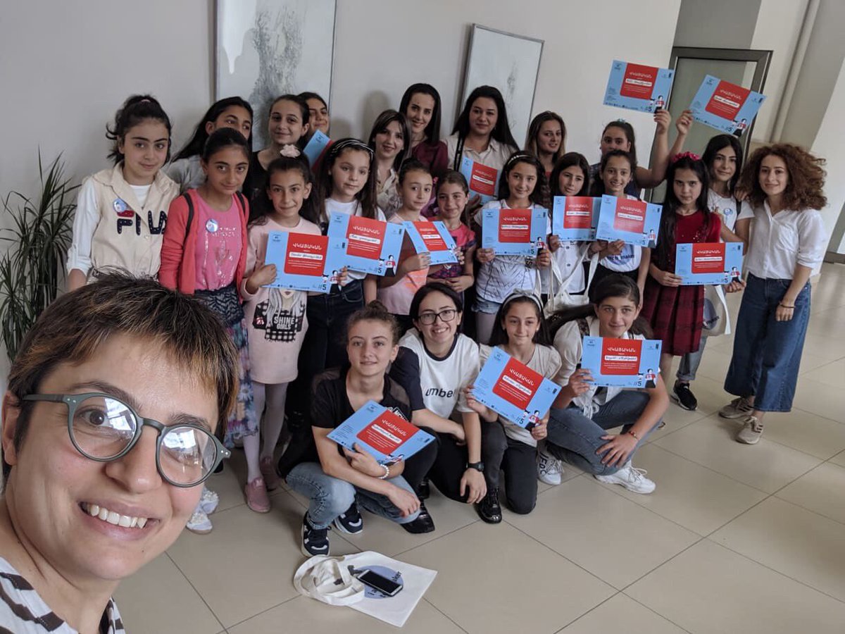 impactaimVA's tweet photo. 👩💻After 3 months of intensive trainings #ACC5 Kidz is over!
We thank our partners for making this acceleration program reality @GITArmenia @IstcArmenia @EifArmenia @unicefarmenia @UNDPArmenia @unhcr https://t.co/8VADcUX5tC