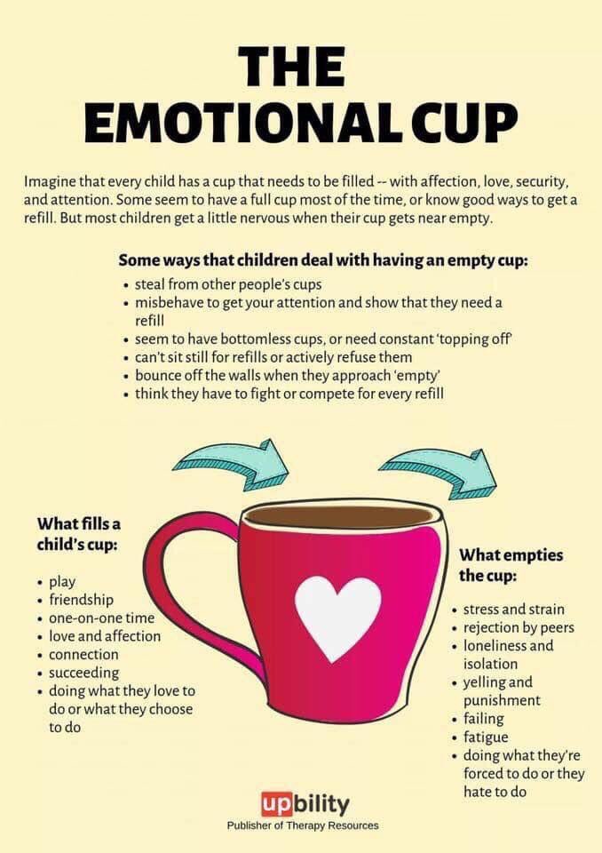 The concept of a student’s emotional cup ☕️  has come up a few times...The❓is, As educators are we filling or emptying their cup? Do we💡 light up when we see our students, to help them forget all the stresses that deplete them? @STARCatholic #lightup #DoAllThingsWithLove 💗🌟
