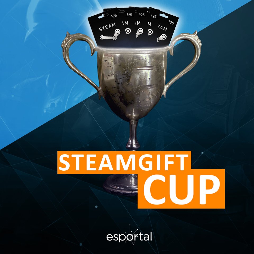EsportalPolska's tweet photo. Nowa seria turniejów na Esportalu. 😯
We wtorki o 18 będziecie mogli zgarnąć steam gift cardy!
Zapisujcie się na najbliższy #GiftCUP! 👇
👥 64 sloty
☝️ Wszystkie mecze bo1
💳 do wygrania 5x 25$ steam gift card
https://t.co/Z3JRCrgrlC https://t.co/foRLg9ti4K