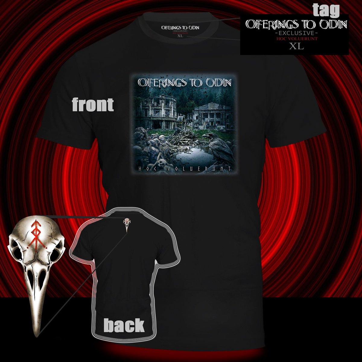 OfferingstoOdin's tweet image. Don't miss our next show at 3Kings on Friday.  We have the pleasure of opening up for @God__Module We will also have these beautiful, extremely limited new shirts. 
#merch #offeringstoodin #livemusic