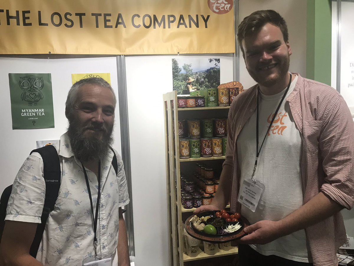 Great to meet another #lahpetlove spreader!   #SFFF19 <a href="/LostTeaCompany/">The Lost Tea Company</a>