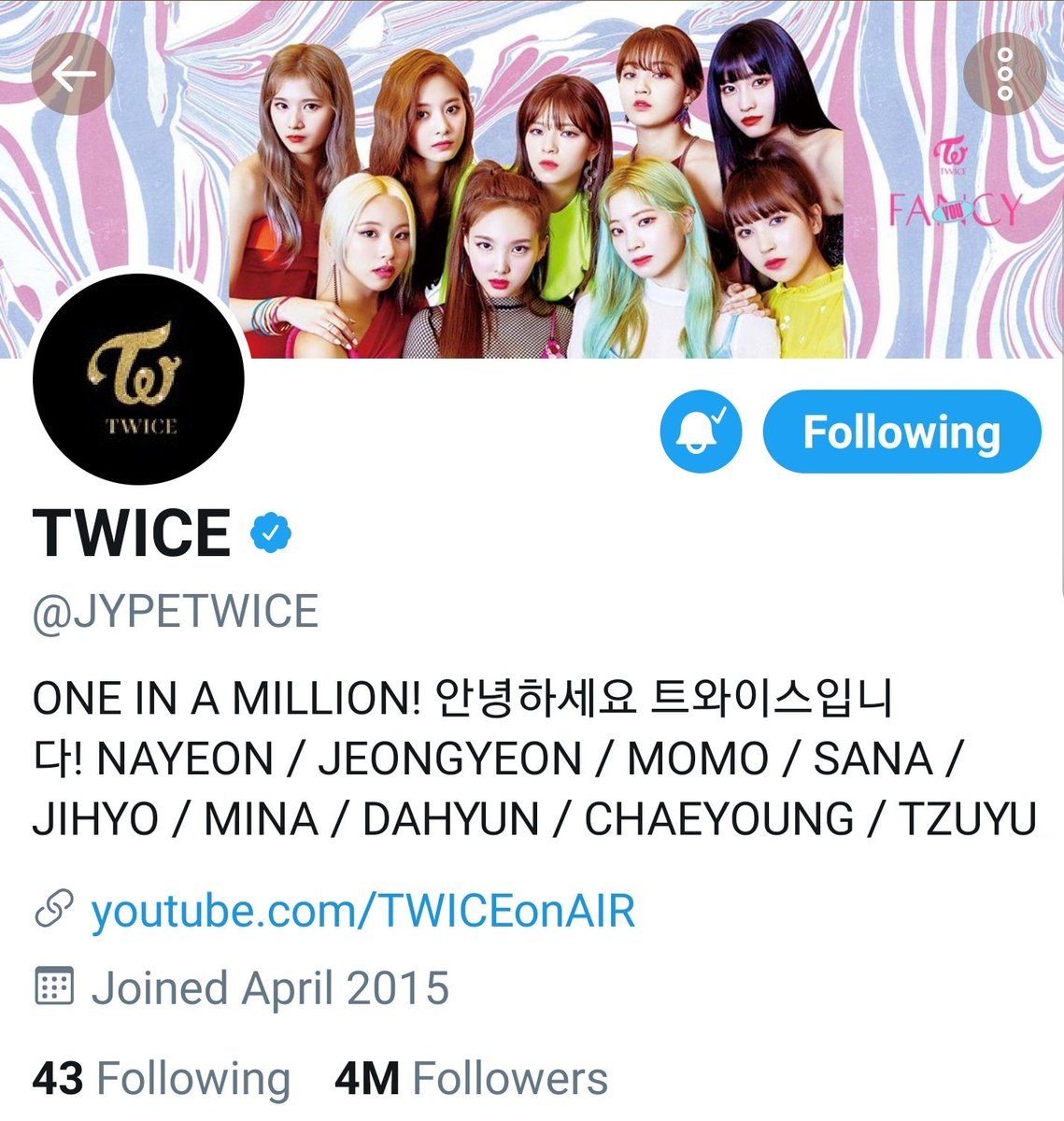 SubjectKpop's tweet photo. TWICE changed their display picture to Black and Gold now 😳 the comeback is near 💕 @JYPETWICE https://t.co/QUX0GEuPKD