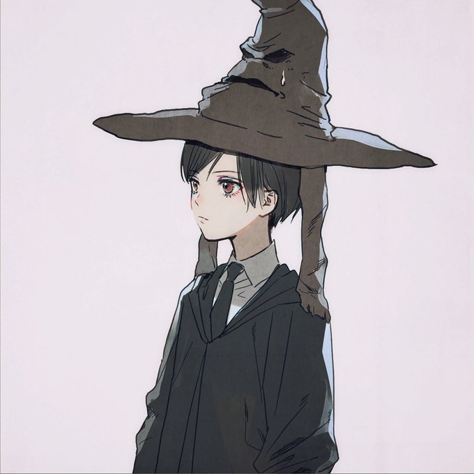 「upper body witch hat」 illustration images(Oldest)