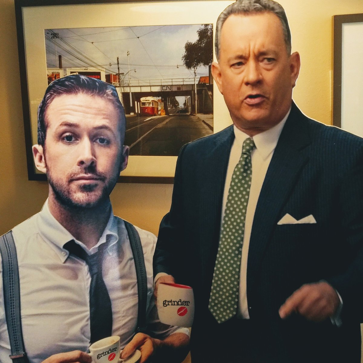 GrinderCoffeeTO's tweet photo. Day 2 of #tomneedsgrinder. @tomhanks Please see our, oops we mean #ryangosling recommendation letter.
Tom,
Grinder Coffee is the best place ever. Joelle is a riot, the staff awesome and the coffee AMAZING .@idriselba is a shattered man after his no show. Don't be an Idris. Ryan https://t.co/x8VYX070SH