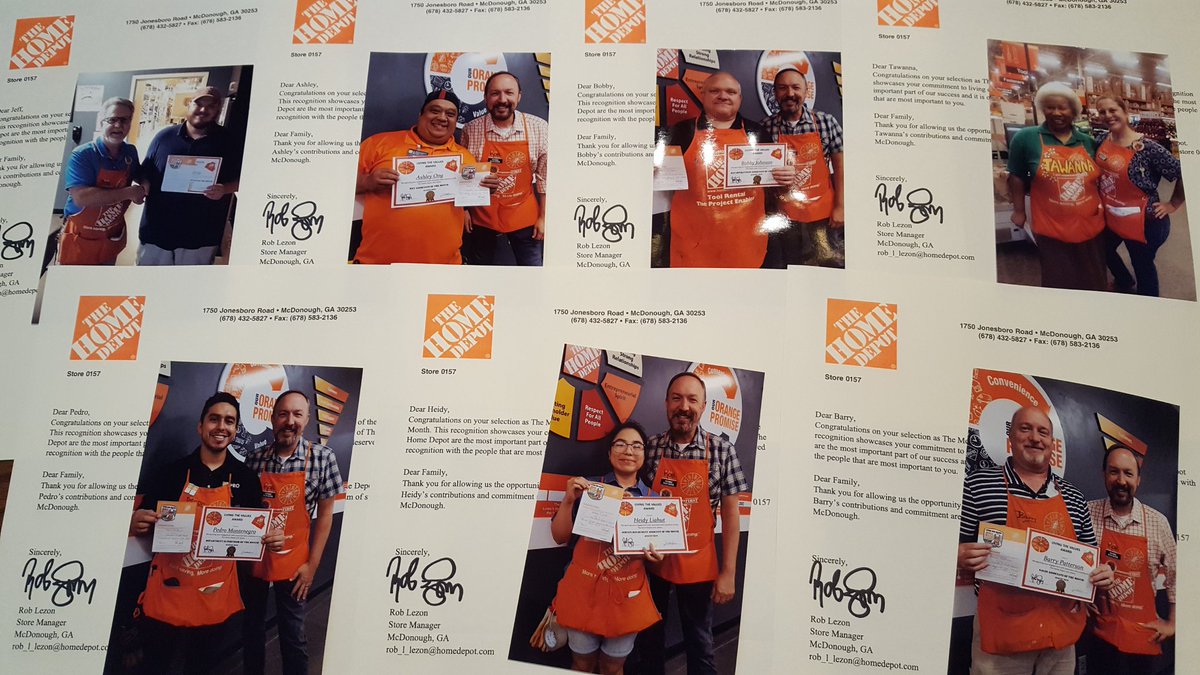 McDonough Home Depot tweet media