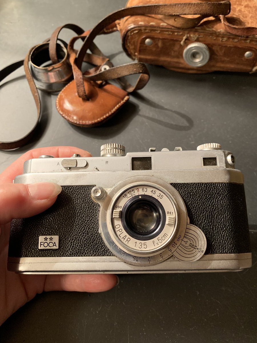 AntiquesHart's tweet photo. Foca Oplar 135 camera for sale. https://t.co/TY8d2ZzqB0
