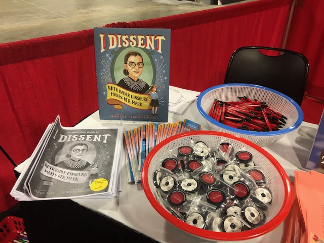 Hats off to our NJ Librarians and the NJ Center for the Book (NJCFTB) at RU for the most popular table at the National Book Festival's Parade of the States! Well over 1,000 children stopped by our table. Thanks for always including us in this great event!