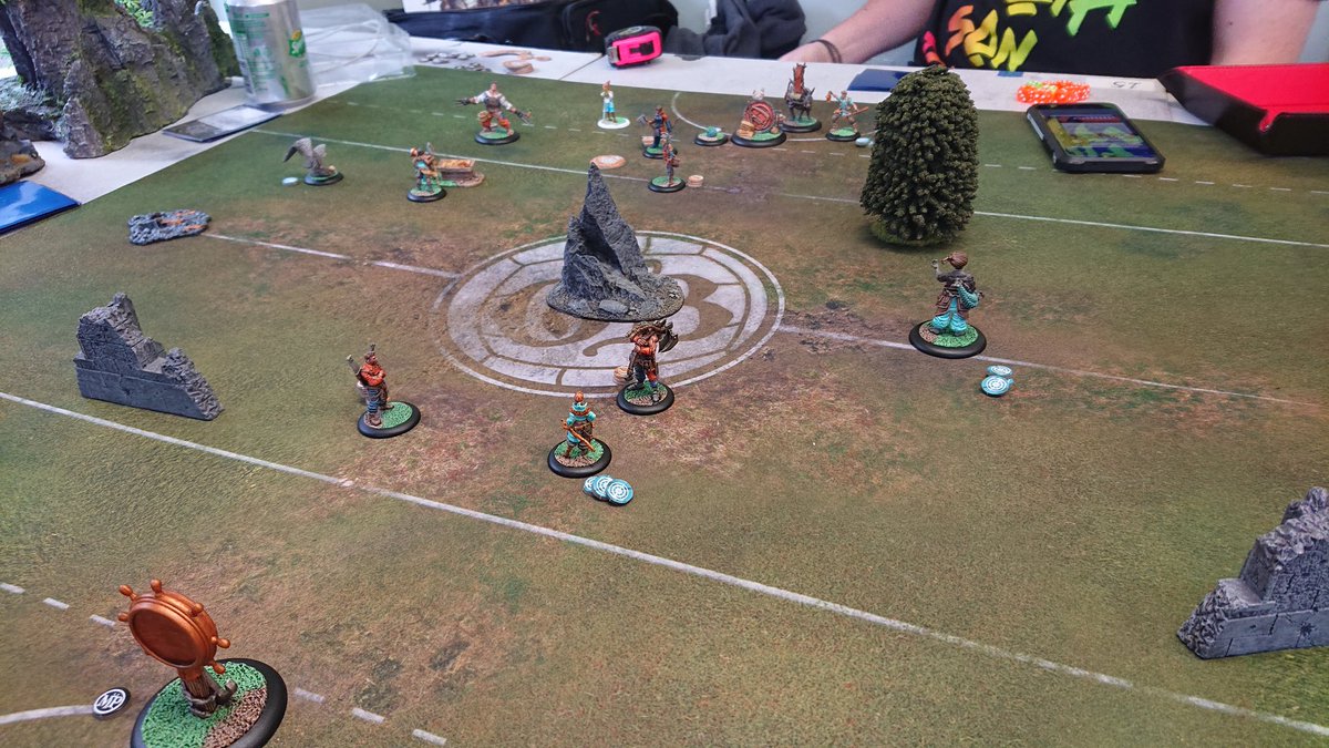 Had a mini #GuildBall tournament today. Fun was had, especially with new players who had never played under the clock before.