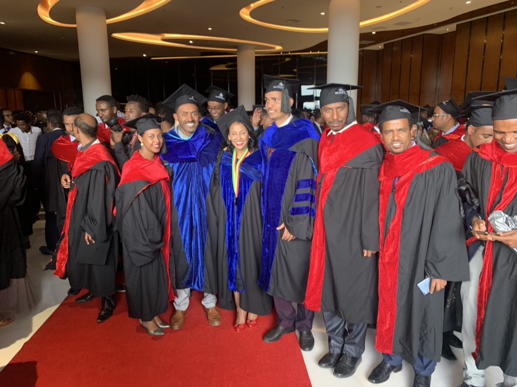 Prof. Senait Fisseha was given honorary Doctorate degree of Public health from <a href="/SPHMMC_Official/">St. Paul's Hospital Millennium Medical College</a> for her unparalleled contribution to improve women’s health in Ethiopia and beyond. Proud working with her. Congratulations <a href="/DrSenait/">Professor Senait Fisseha</a>. Keep shining.