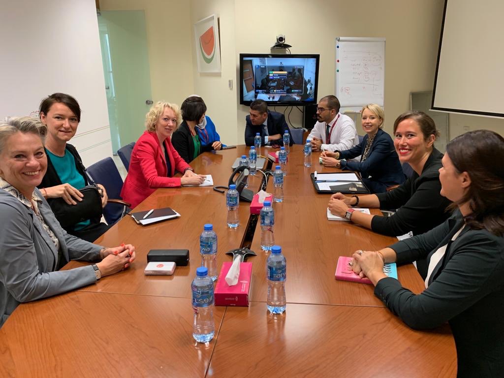 Meeting at Bank of Palestine #womenentrepreneurs