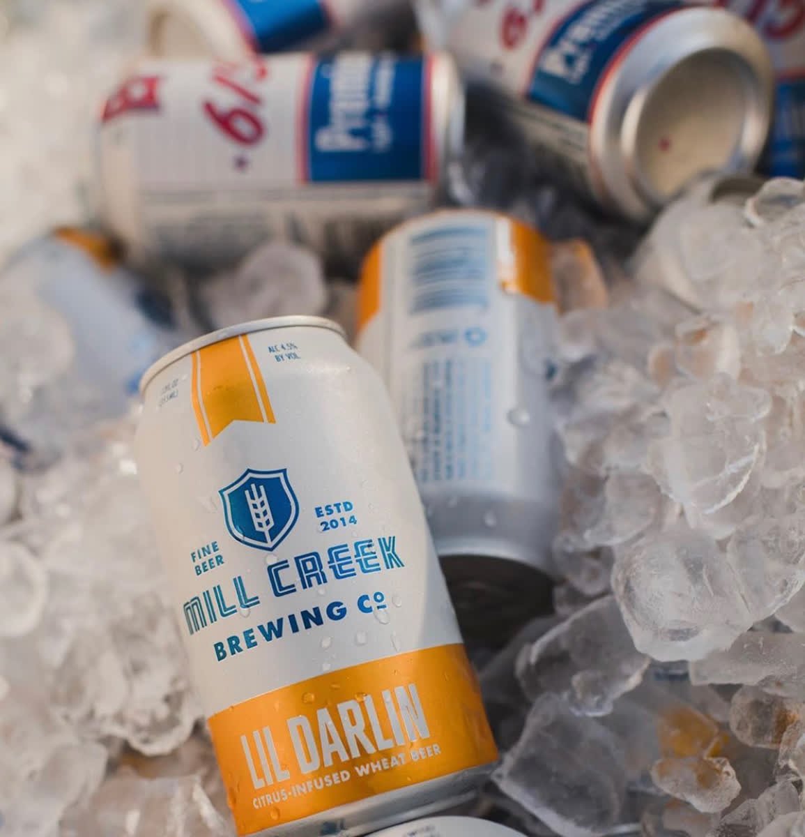 3 day weekend is still going strong! Need to refill your cooler? Grab a Mill Creek Lil Darlin or a 615 Lager.