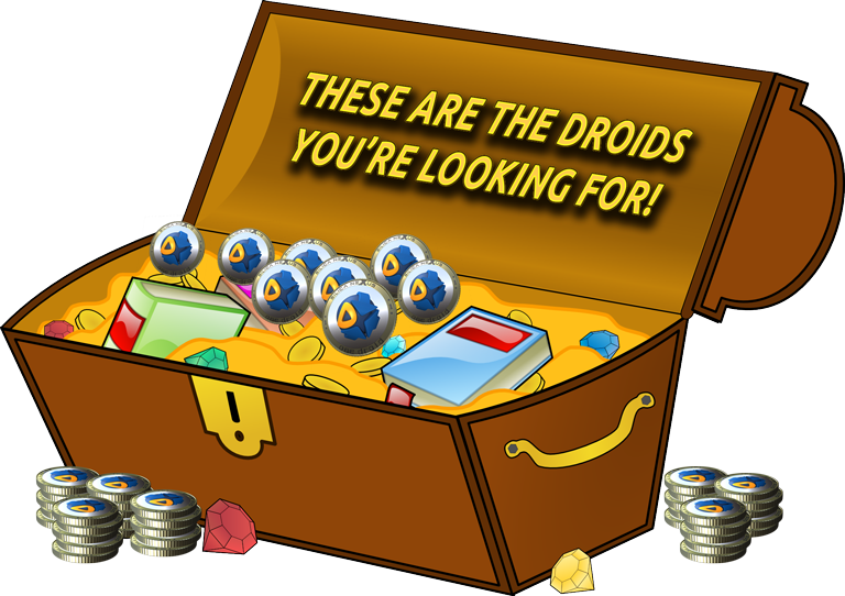 Droid tokens are treasure and you have found them! They will be useful for buying, selling and trading your favorite video game items from <a href="/EtherLegends/">Ether Legends</a> and @CryptOink_EN! Buy them today at La Token: buff.ly/31PpdCo
#Silicanexus #droid #blockchaingames #Latoken