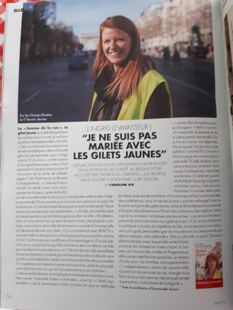 EclosionD's tweet photo. On retrouve @IngridLevavass1 en ITW dans #Ellemagasine https://t.co/HP79GdhAqH
