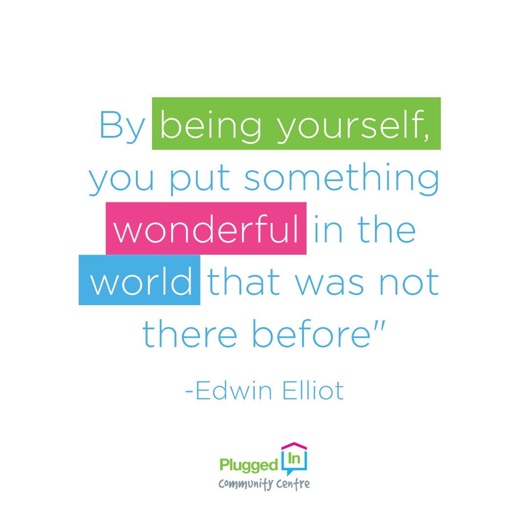 PluggedInCC's tweet image. Being your true, authentic self is the most wonderful thing you can do. Embrace who you are; you can change the world! Who agrees?
.
.
#pluggedin #stalbert #yeg #beyourself #community #nonprofit #beunique