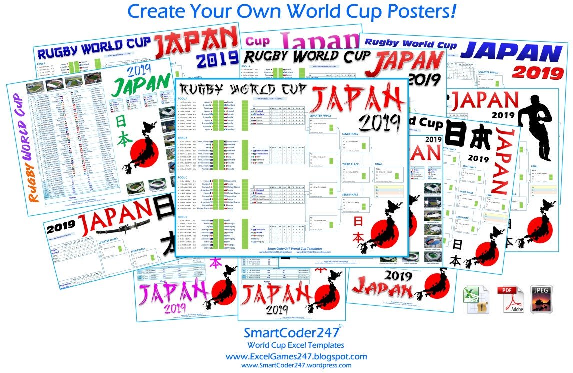 World Cup Printable Wall Chart