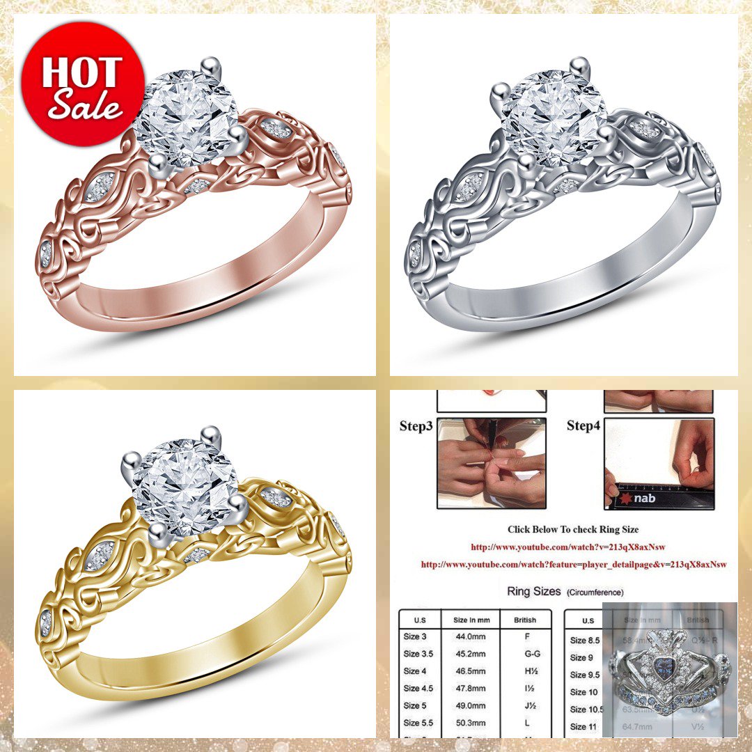 #EngagementRings #925SilverRing Brilliant Round Cut Solitaire Lab Created White Diamond Engagement Promise Anniversary Bridal Wedding With Accent Ring 18k Rose White Gold
$78.99
Get here tinyurl.com/y5tfa2tb