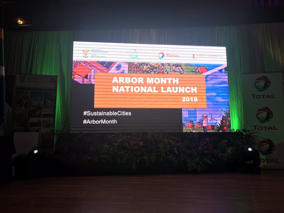GhtMark's tweet photo. Awaiting the start of #ArborMonth and #ArborCityAwards #Total #IERM #UrbanForestry #UrbanGreening Three categories: Metros, Local Municipalities & Rural Municipalities, Hosted by the #DepartmentOfEnvironmentForestryAndFisheries. #DEFF https://t.co/8y6eJewPYK