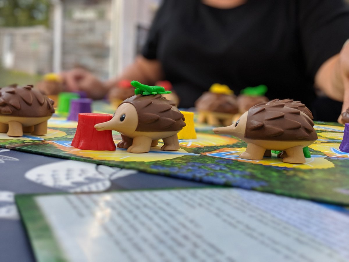 ollycroft's tweet photo. @Wattsalpoag I have had a great time introducing #EchidnaShuffle to all my friends. Do you have any idea when/if it will be available in stores in the UK? #boardgame https://t.co/oW3CnsoN5g