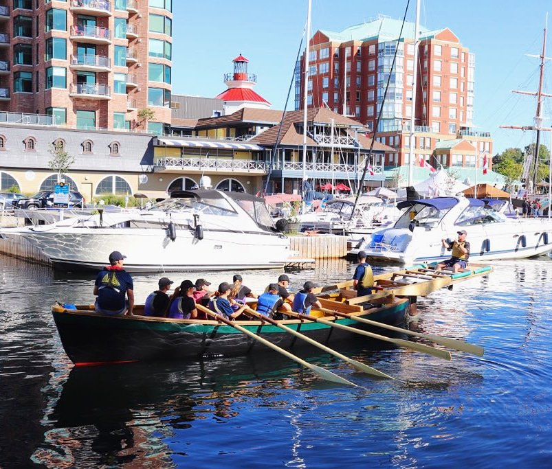 Water jousting! The Sea Cadets and the crew from St Lawrence II will battle it out in the inner harbour! Best viewing is end of broad street  along the boardwalk in front of the harbour building.
#bigriverbrockville #tallshipsbrockville #xbr