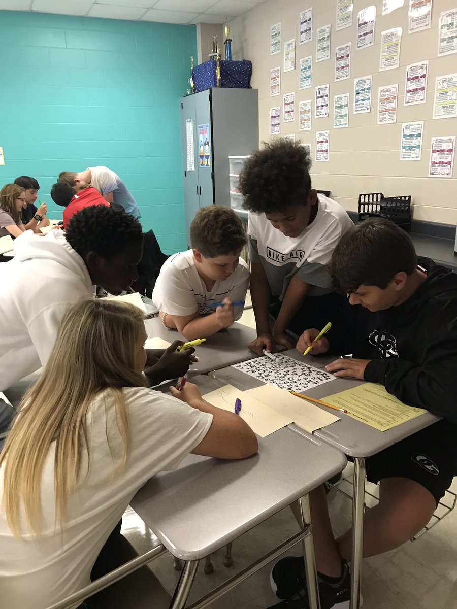 kay_burchfield's tweet photo. We had an amazing first week of school.  I loved seeing students completely engaged and talking about math!@JEFCOED @OakGroveTigers #OG4LiFe https://t.co/SzooHY6AUI
