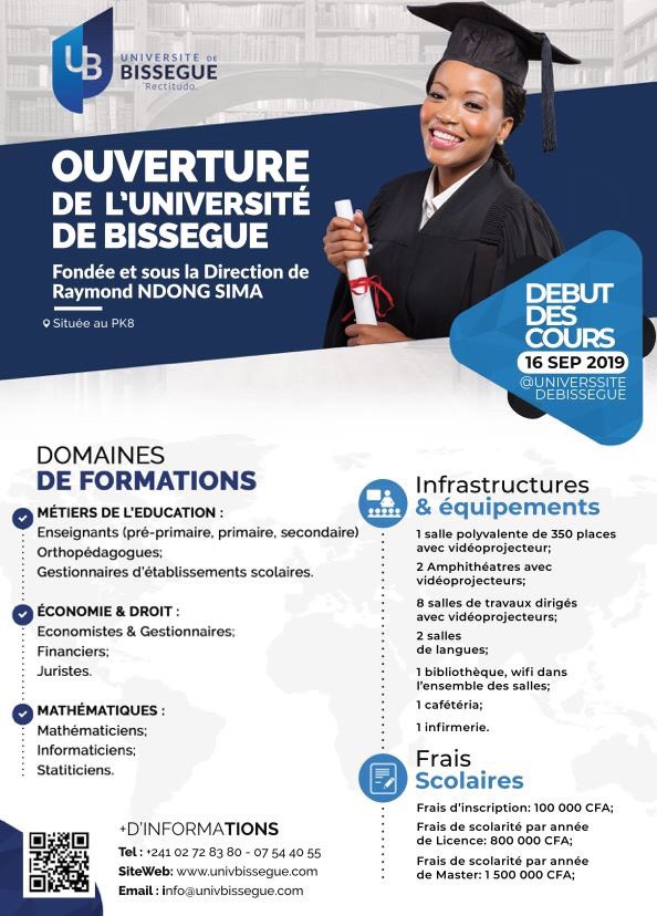 Assalablog's tweet photo. Ouverture de l’université de BISSEGUE PK8 « certains parlent d’autres agissent »
#RNS #NdongSima #Gabon #Team241 #Education #universitebissegue https://t.co/sUcJEvtUZg