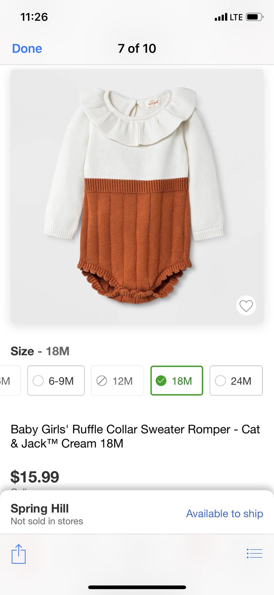 cat and jack sweater romper
