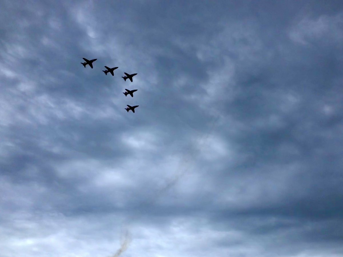 Jay_Armitage's tweet photo. The @rafredarrows put on an incredible show! My son cheered you on the entire time! https://t.co/Z7lDPedils