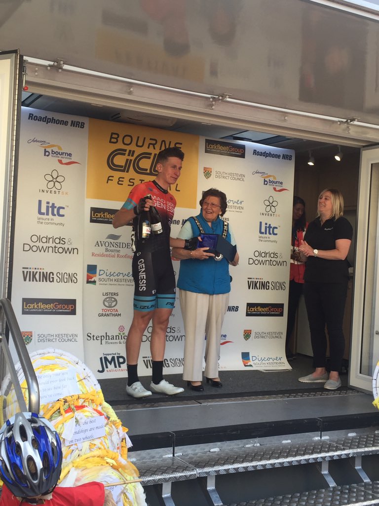 King of the Castle sprints winner Matt Holmes