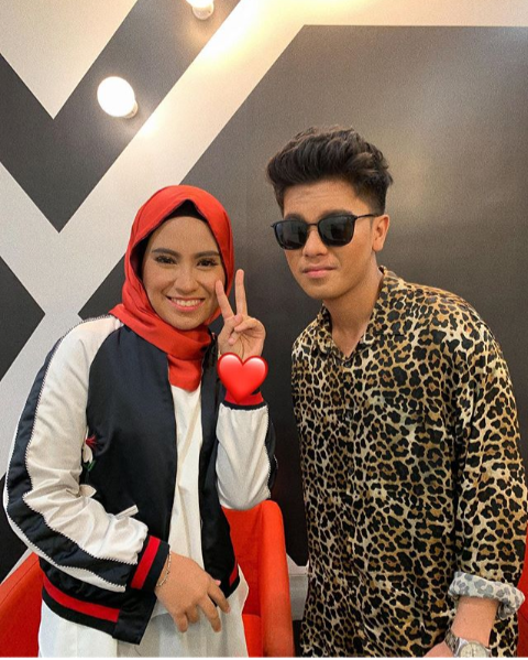 pqahmey's tweet photo. Goodluck syadaa next week @SyadaAmzahh can't wait laaaa,dahla duet Dengan @HaqiemRusli Ahhh I'm super excited right now 👀👀👀👀 #bigstage2019 https://t.co/2BFbSINfkP