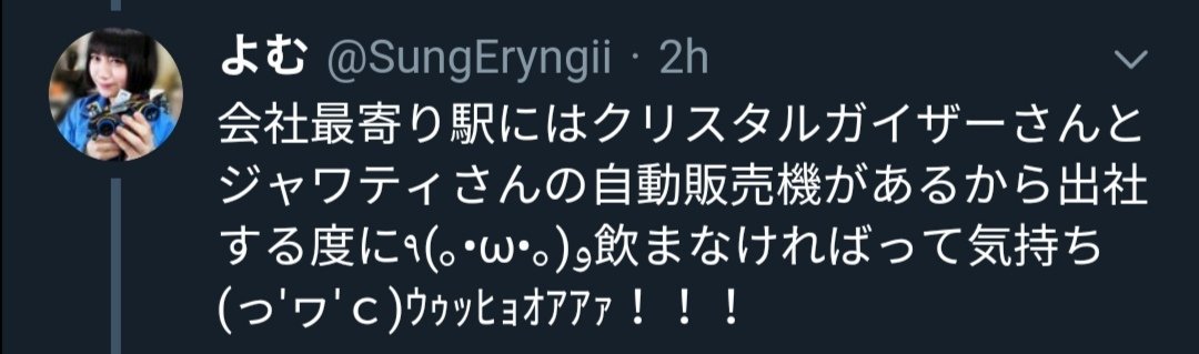 オゾンの妖精 殊勝な心掛け サリな ちなみに腕を掲げてる顔文字はよく反転して崩れてしまうサリにオススメしない W サリよ