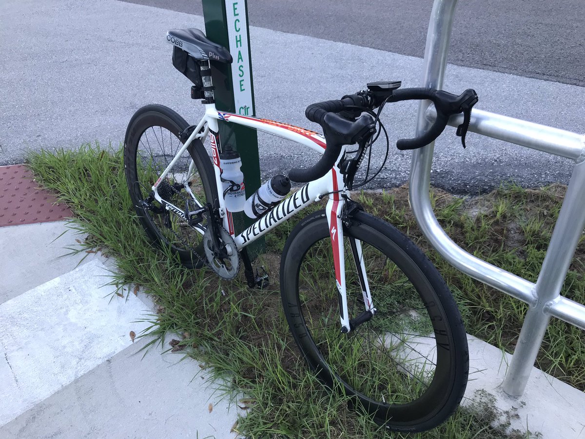 jrdevito19's tweet photo. With only a few weeks to go until #IMAugusta, I got out early (630a) to beat the wind, rain, and heat... I lost 3-0 to Mother Nature. #liveagreatstory #preshelterstressrelief #augustabound https://t.co/f4tnOcy3fX