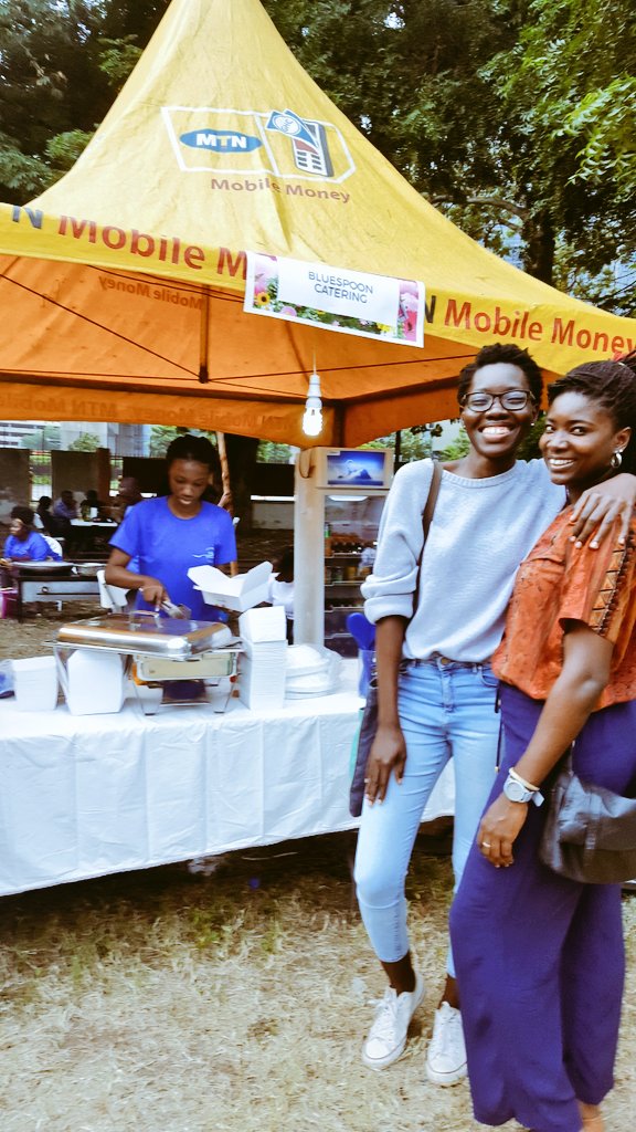 bluespooncs's tweet photo. It's all about the #bluespooncatering mark 📌. Pass by and grab some hot spicy kelewele.

#bluespooncatering 
#GGFS2019 
@gfsghana https://t.co/2SzqSZmUB3