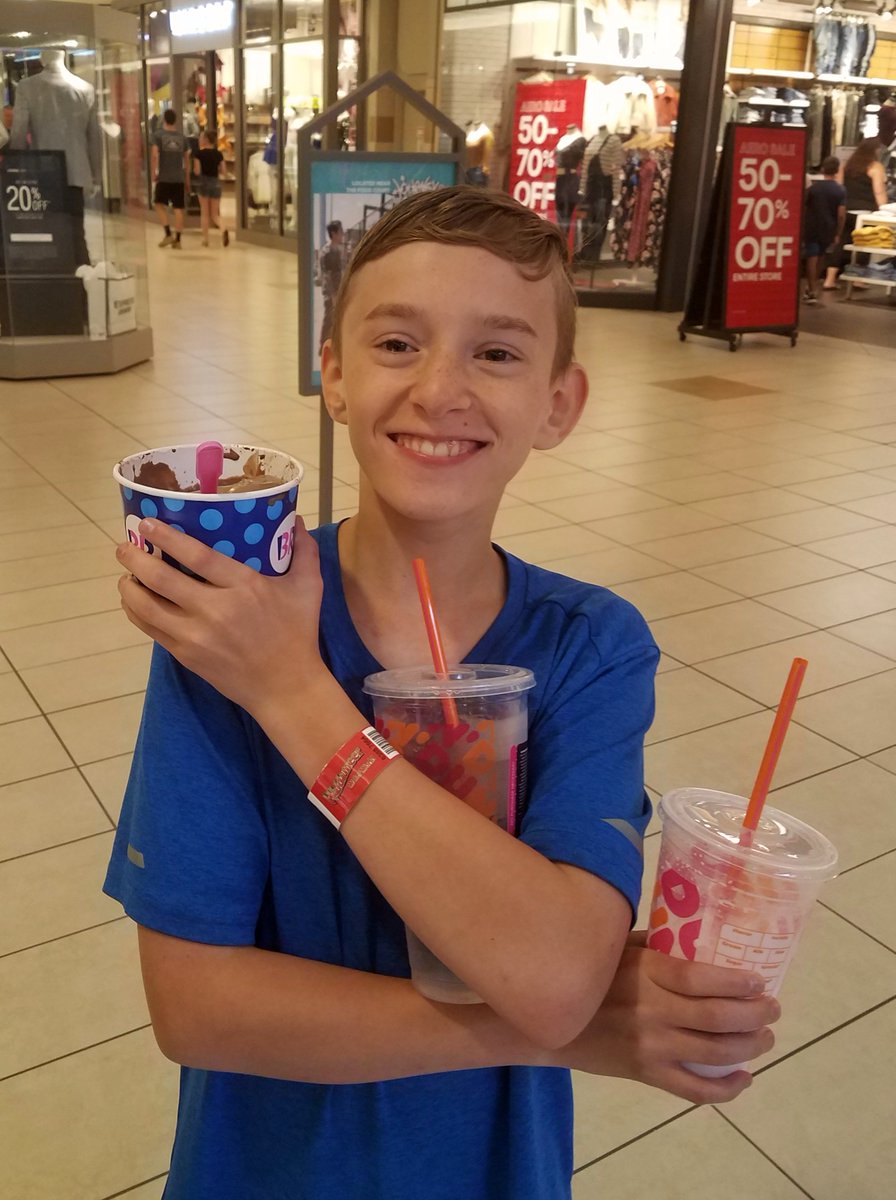 WeAreTheFreeman's tweet photo. What's cuter than kids and puppies ha ha. Kids being kids. Getting as much sugar as they can and "pretending" they're interested in getting this dog just so they can play with it for a half hour. https://t.co/CaGZhtPTvM