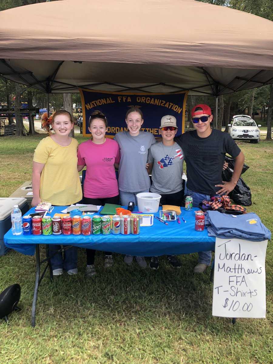 Our officers are very proud to be representing Jordan-Matthews FFA at the Silk Hope Farmer’s Day!