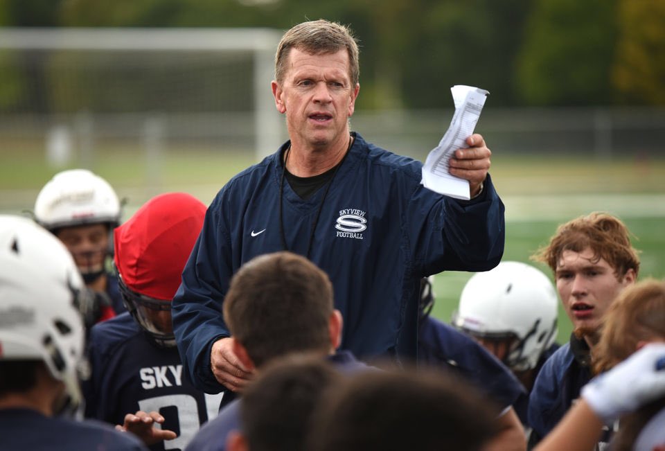 SkyviewStormFB's tweet photo. After a great scrimmage yesterday morning, it’s officially game week! We’re excited to open against @yelm_football on Friday, September 6 at 7:00 at Yelm High School. See ya there, Storm Nation! #NBLC #RollStorm https://t.co/d1Y3GEQcUI