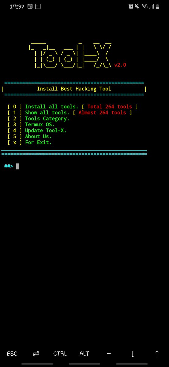 Dapain9's tweet photo. 📲 Termux First Lesson : 

⌨ Tool-X📱 https://t.co/wQbe43ak7z