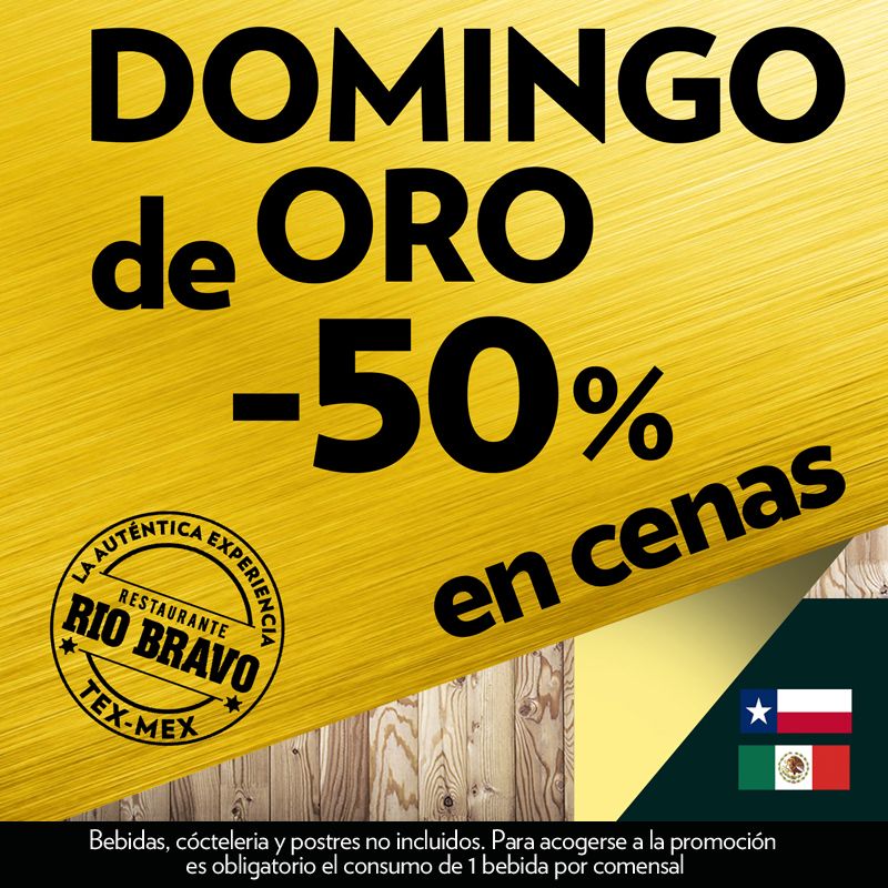Sólo necesitas mostrar esta 📷 a nuestro #Staff ¡Y te aplicaremos un descuentazo del 50% en tu cena! 😳😳😳
---
📆 Domingos - desde 20:30
📍 @CCMetromar | 2º Planta
📝 Consulta resto de condiciones
