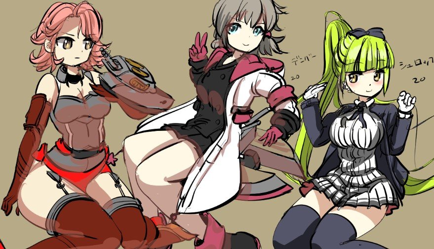 アズレン アズレン フェニックス デンバー シュロップシャー アズールレーン アズレ Sukkiriのイラスト