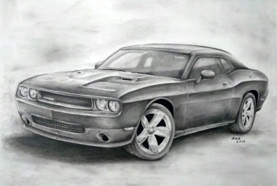 Commissioned Piece for a Coworker
9 x 12" Graphite Pencil on Paper