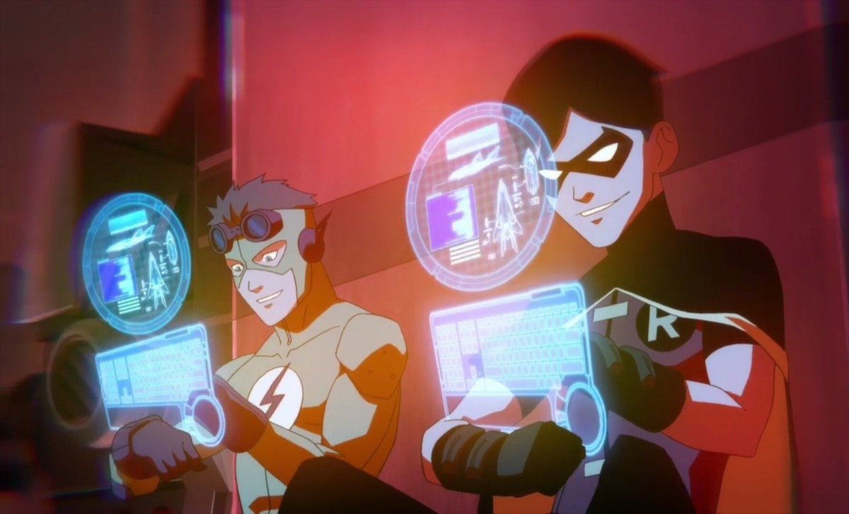 CrimsonWally's tweet image. “Young Justice is a cartoon it can’t hurt you”

Young Justice: