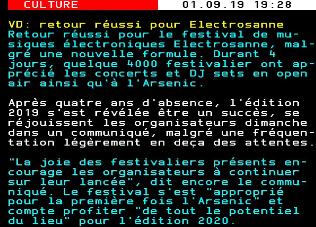 TeletextCH's tweet photo. VD: retour réussi pour Electrosanne https://t.co/bajrgg54iL