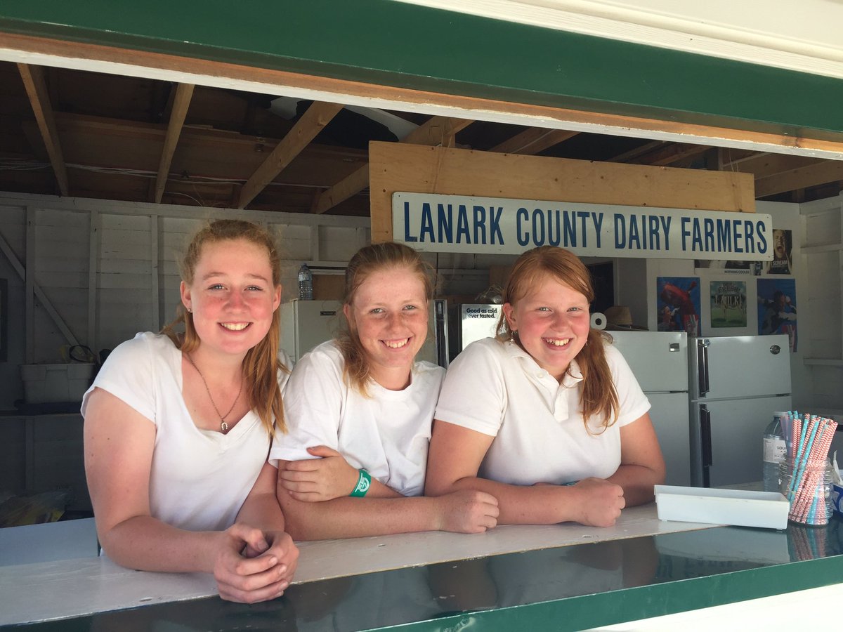 Come visit the gingers at the Lanark County milk booth <a href="/ThePerthFair/">Perth Fair</a> <a href="/4HOntario/">4-H Ontario</a>