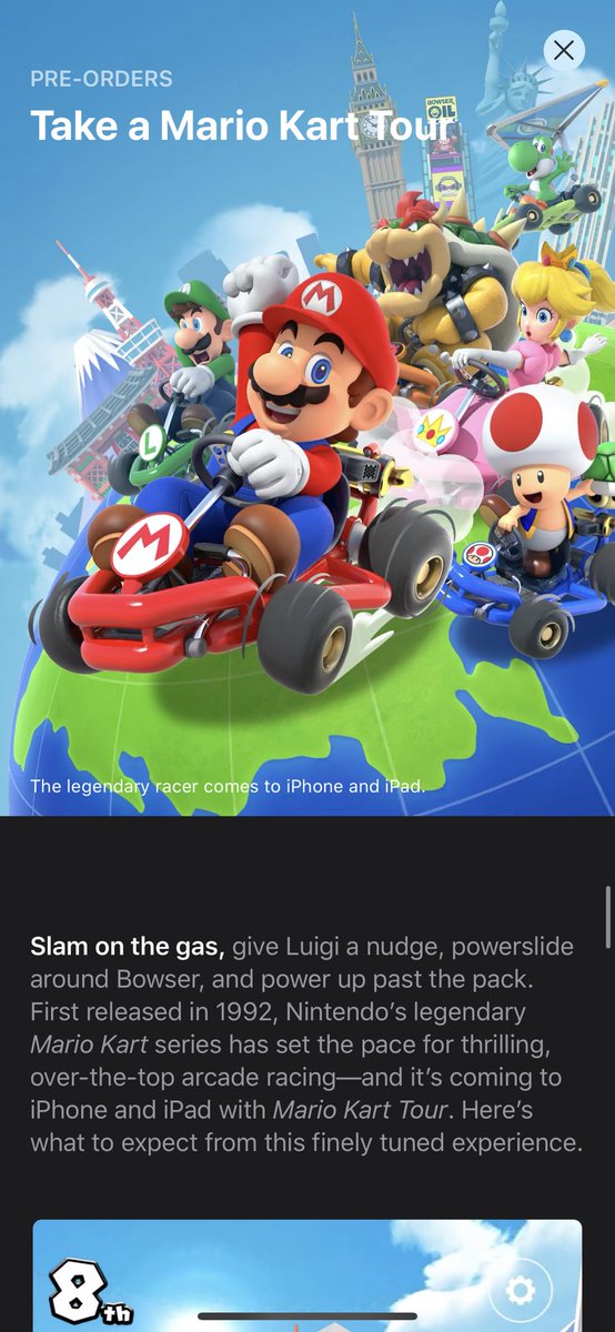 JayFresco300's tweet photo. Mario Cart coming to iPhone September 26th Im about to fuck y’all up 🔥🔥🔥🔥🔥🔥🔥🔥🔥🔥 https://t.co/jC2bZdxbr7
